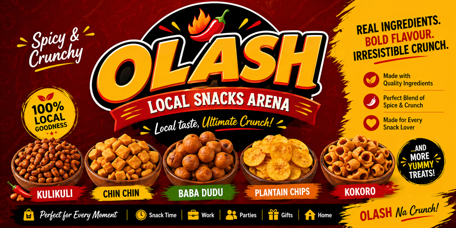 OLASH Local Snacks Arena