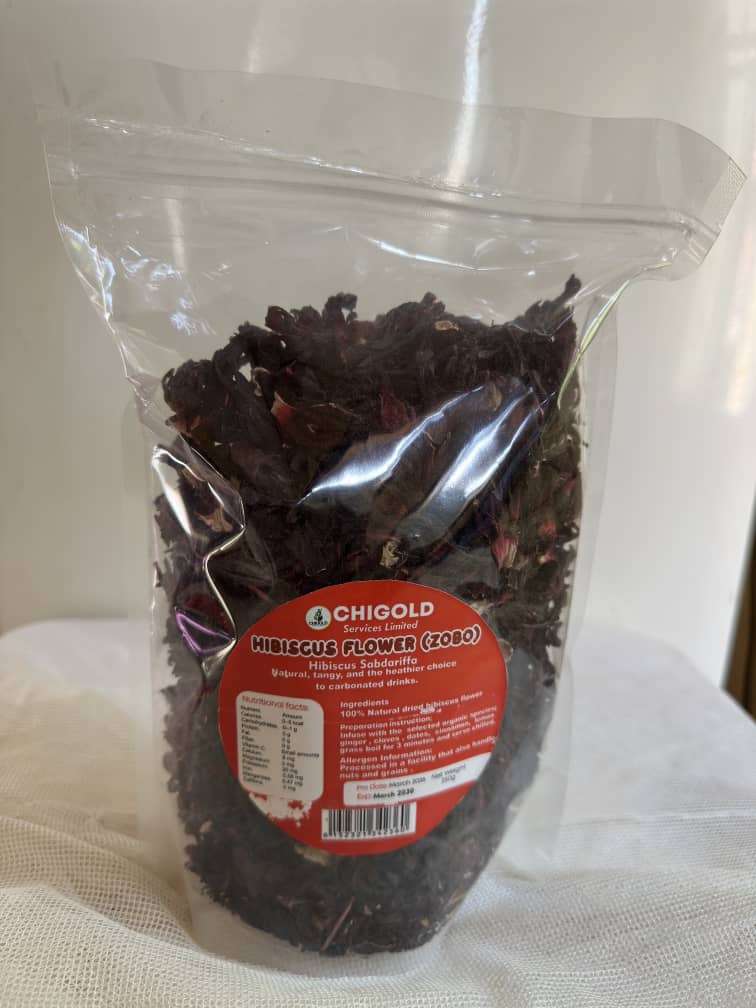 Hibiscus Flower ( zobo) Hibiscus Flower ( zobo) 250g - Image 1