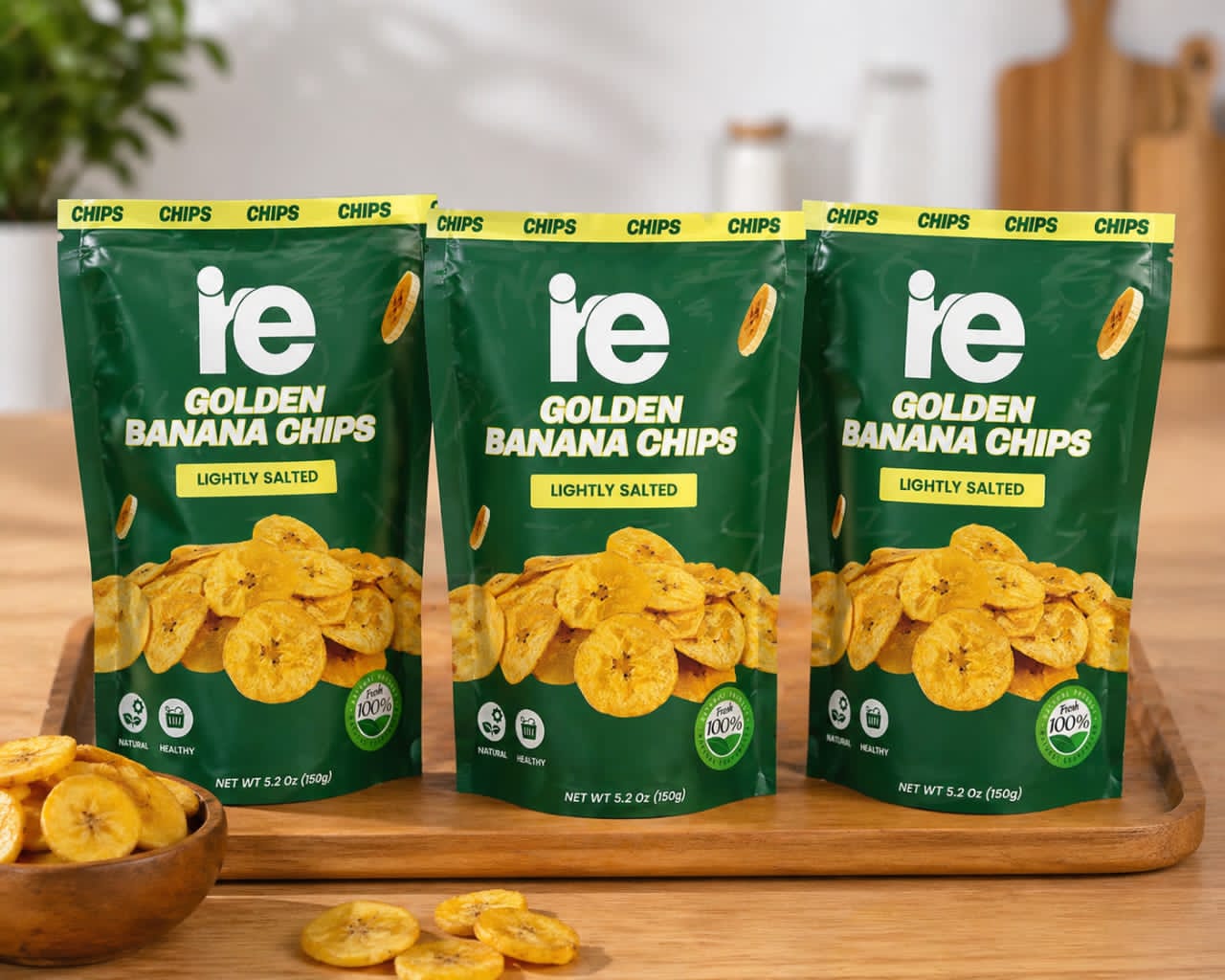 IRE Spicy BANNANA CHIPS IRE BANANNA CHIPS - Image 1
