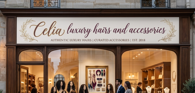 Celia luxury hairs and accessories