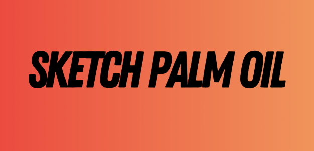 Sketch Palm Oil