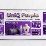 UniQ purple