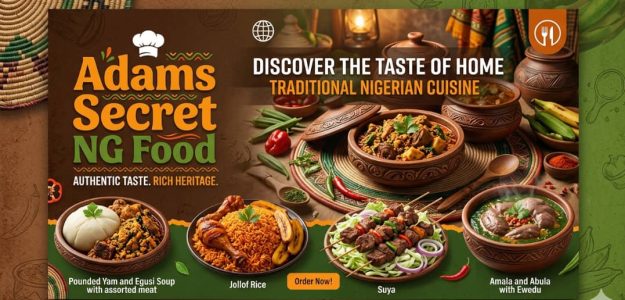 Adams secret Ng food
