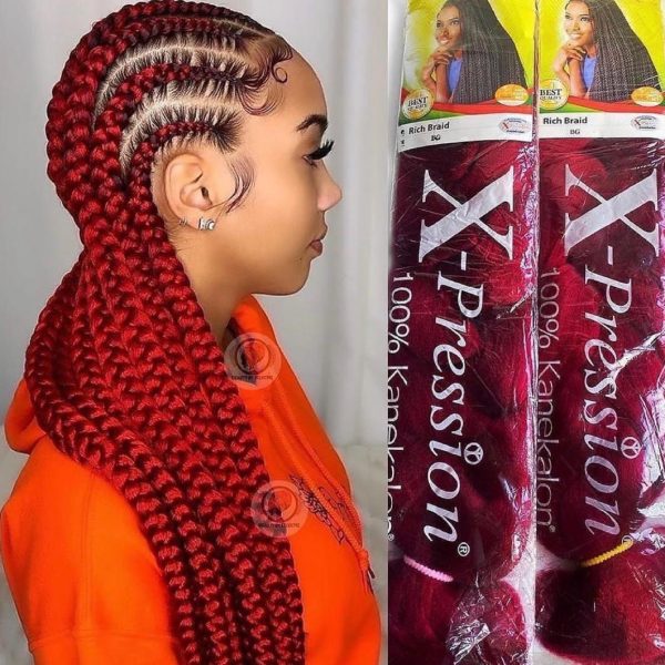 (X-pression) 75” Rich Braid Hair Extension
