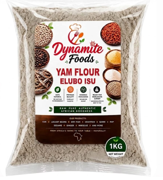 YAM FLOUR (ELUBO ISU) 1kg