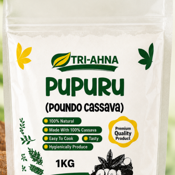 PUPURU (poundo cassava) 1kg